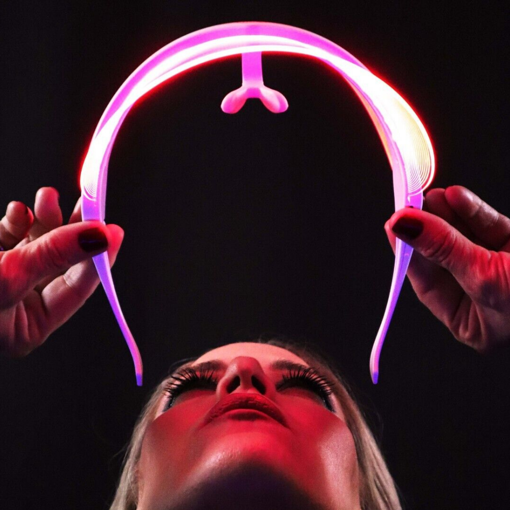 LED Light Face Mask Rejuvenation Skin Therapy Wrinkle