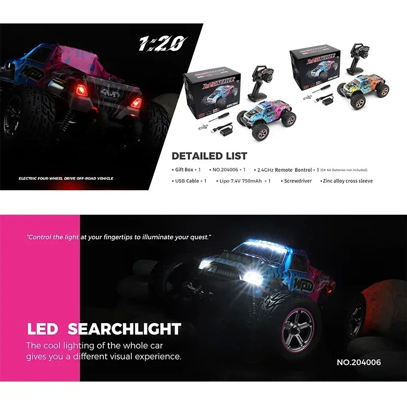 Off-Road High-Speed Racing Car