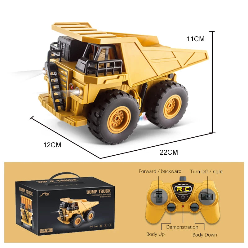 Remote Construction Trucks