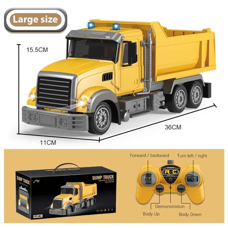 Remote Construction Trucks