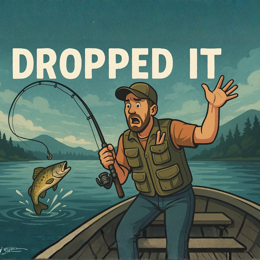 DROPPED IT FISHING