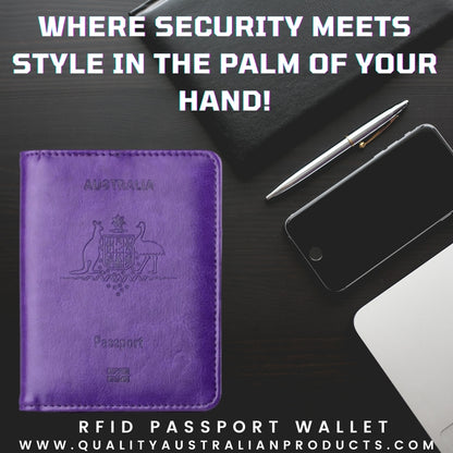 Passport RFID Travel Wallet