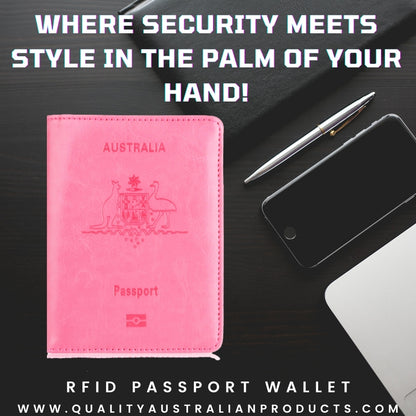 Passport RFID Travel Wallet