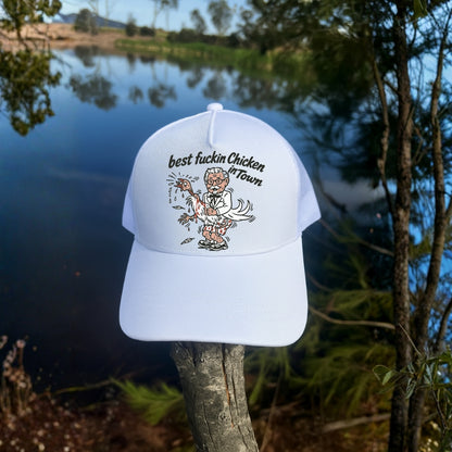 Dropped It Fishing Hat Best Chicken In Town